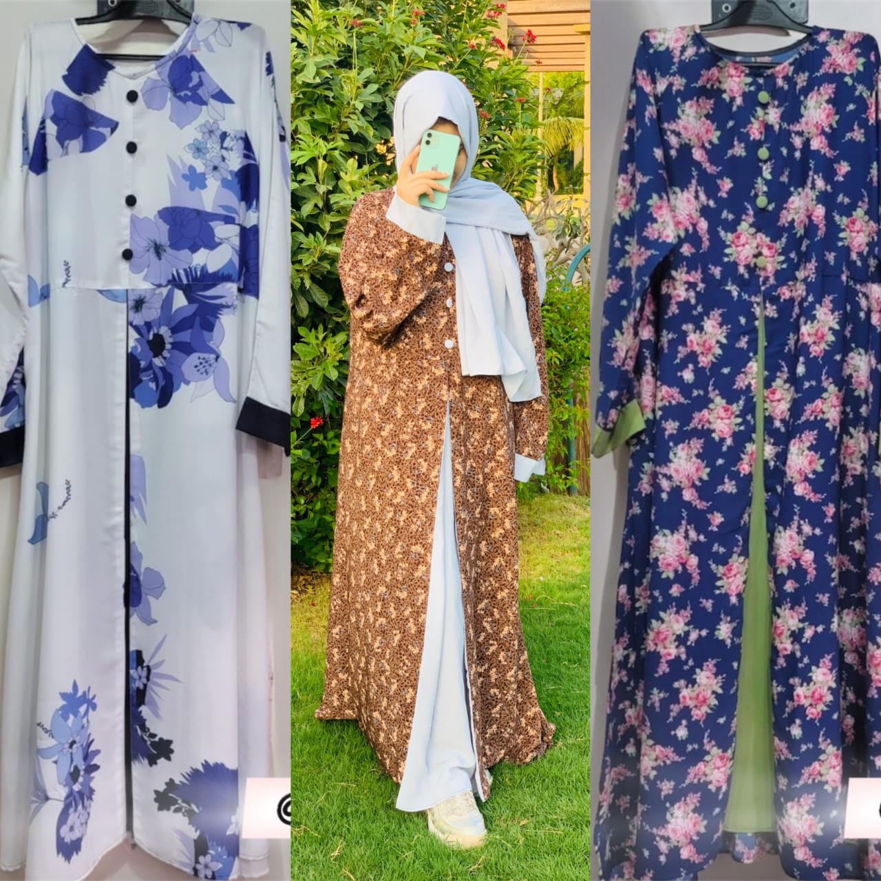 Elegant Contrast Maxi